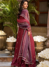 Celebrations by Elaf Embroidered Organza Suits Unstitched 4 Piece - EF24CF EFH-06 GHAZAL